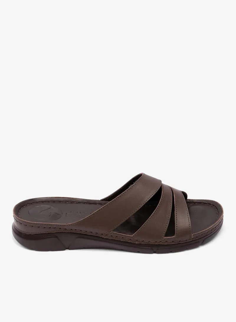 COMFORT PLUS WOMENS SANDALS WITH FLEXIBLE OUSOLE BROWN
