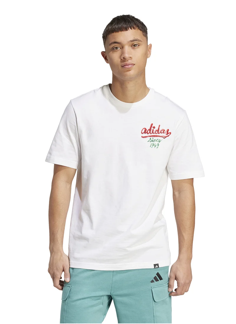 اديداس Food Sauce Graphic T-Shirt