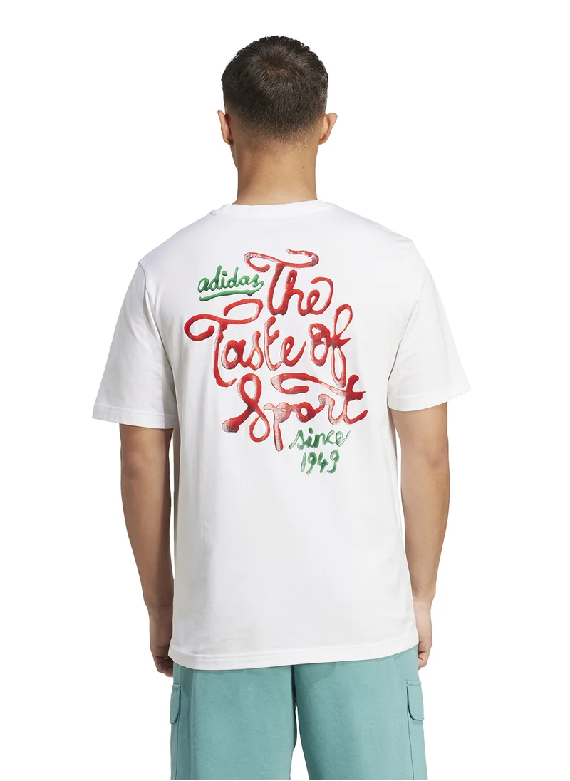 اديداس Food Sauce Graphic T-Shirt