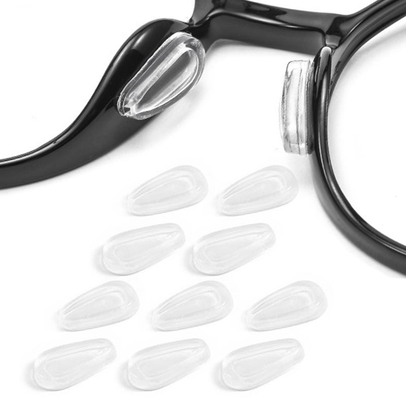 Omnful Eyeglass Nose Pads  3.2Mm Thickness Adhesive Anti Slip Glasses Nose Pad With Air Bag  For Eyeglasses Sunglasses Reading Glasses (5 Pairs  Clear) - Image 1