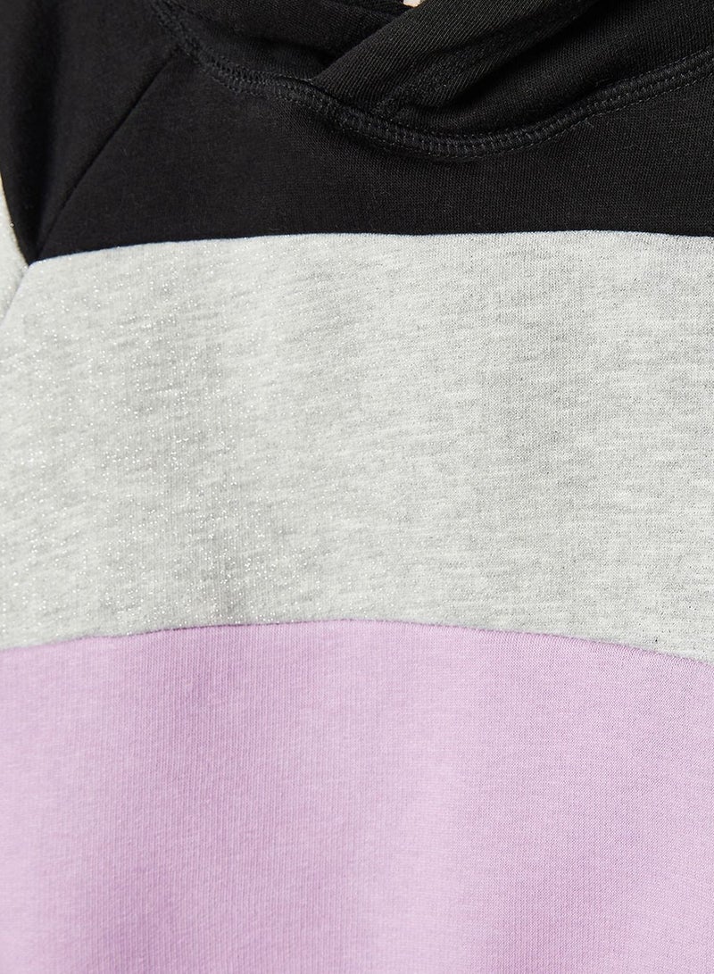 ONLY Kids Color Block Hoodie - Image 3