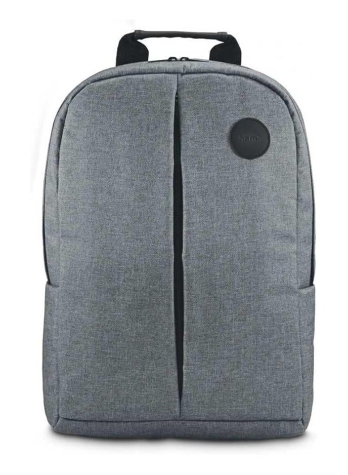 هاما حقيبة ظهر للكمبيوتر المحمول من Genua، حتى 40 سم (15.6 بوصة) - رمادي - Image 1
