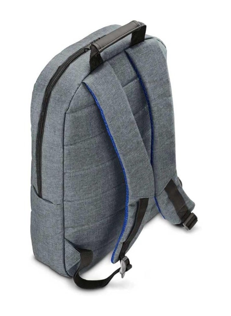 هاما حقيبة ظهر للكمبيوتر المحمول من Genua، حتى 40 سم (15.6 بوصة) - رمادي - Image 3