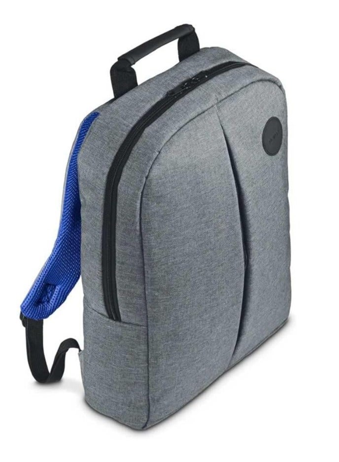 هاما حقيبة ظهر للكمبيوتر المحمول من Genua، حتى 40 سم (15.6 بوصة) - رمادي - Image 2