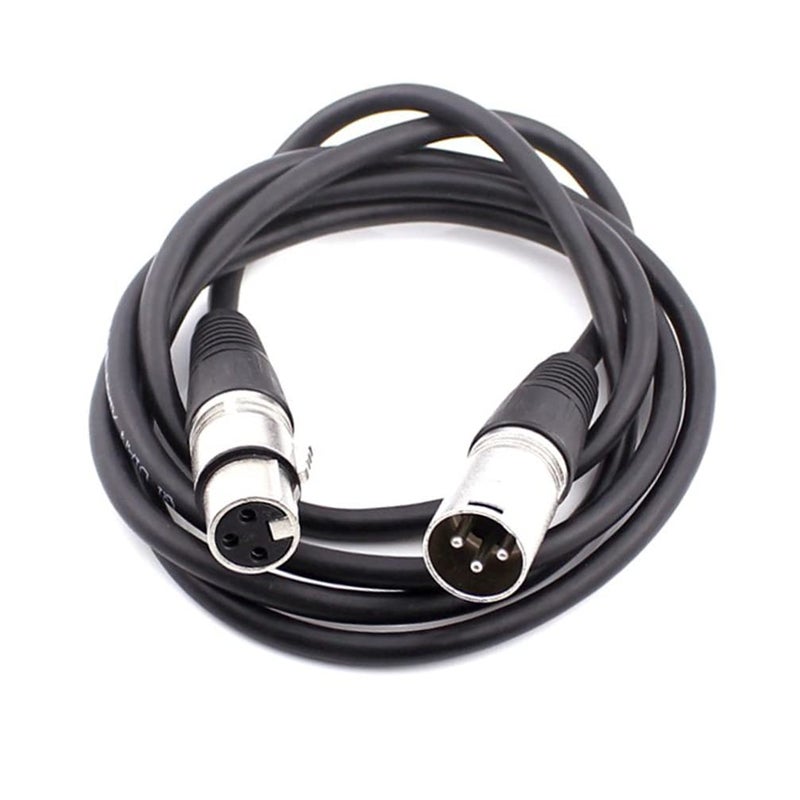 Professional Microphone Cable 10m Male to Female Cord for Mixer Loudspeaker Sound Equipment Black 1pcs - Image 1