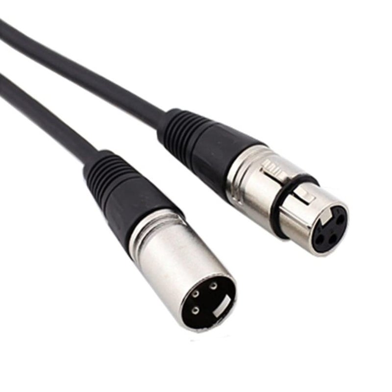 Professional Microphone Cable 10m Male to Female Cord for Mixer Loudspeaker Sound Equipment Black 1pcs - Image 3