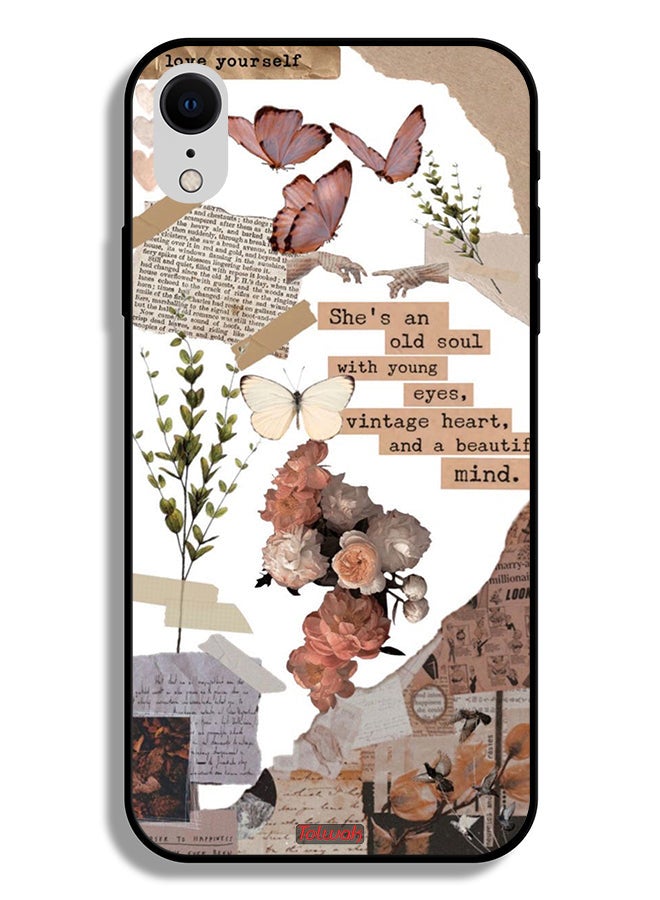 Tolwak Apple iPhone XR Protective Case She Is An Old Soul - Image 2