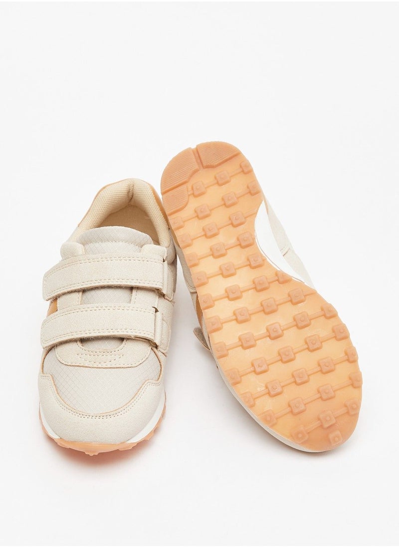 Lee Cooper - Boys' Panel Detail Sneakers with Hook and Loop Closure - Image 1