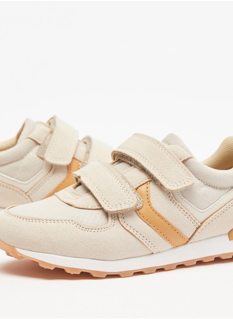Lee Cooper - Boys' Panel Detail Sneakers with Hook and Loop Closure - Image 1