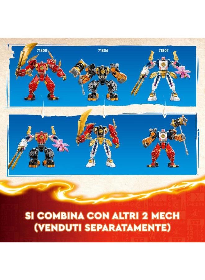 LEGO Kai's Elemental Fire Mech Building Toy - 322 Pcs  - Image 3