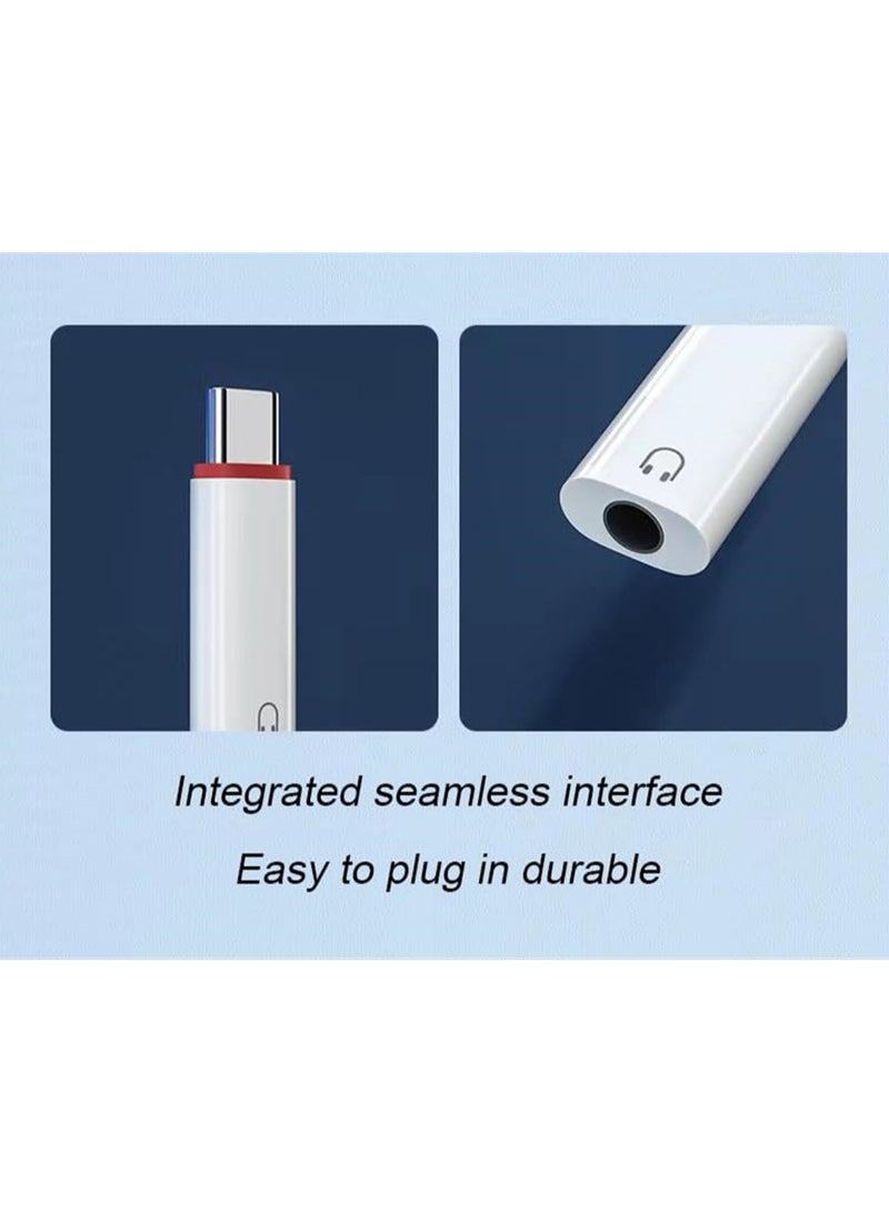 USB Type C to 3.5mm Female Headphone Jack Adapter, 2 Pack USB C to Aux Audio Dongle Compatible with Samsung Galaxy S22 S21 S20 S10 S9 Plus/Ultra, Note 20 10, Pixel, MacBook, iPad Pro - Image 3