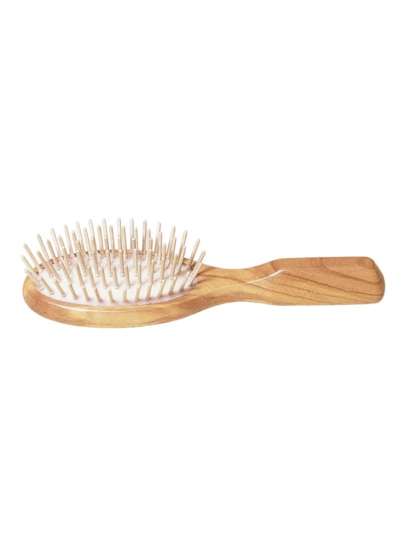 REDECKER Redecker Maple Pin Small Wooden Hairbrush with Waxed Olive Wood Handle 678Inches 