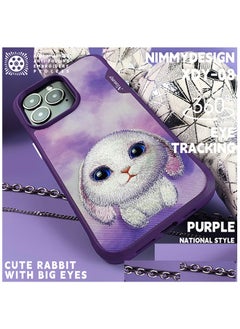 Apple iPhone 14 Pro 3d Embroidery Cute Eyes Rabbit Case - pzsku/Z171614CB1922D6D961E1Z/45/_/1678579456/d1b55858-38b4-452e-b5cc-95d4b32d5f52