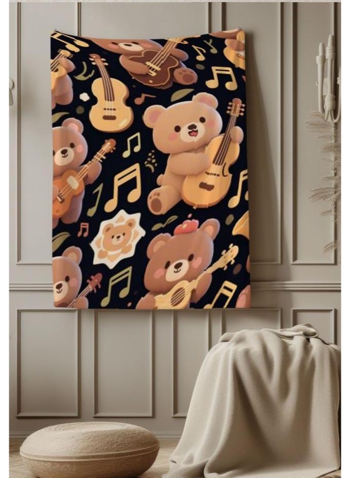 general Baby and children's cartoon flannel thin blanket (warm and comfortable, suitable for sleep, game use) 70cm*100cm - Image 5
