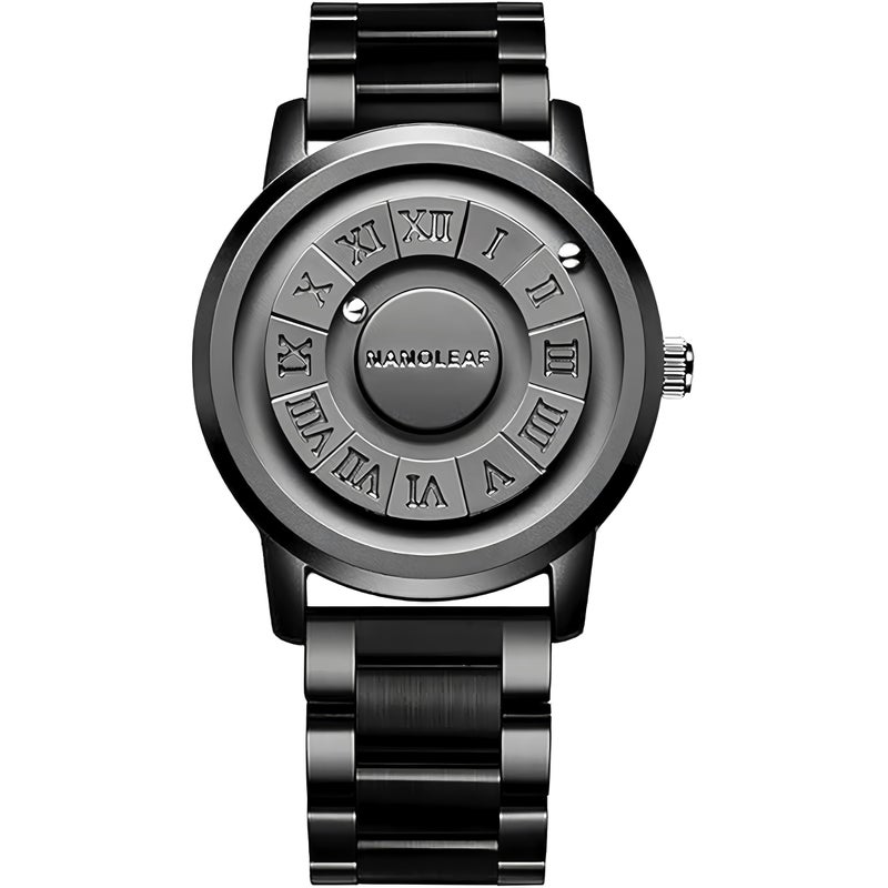 NANOLEAF Magnetic Levitation Cool WatchMinimalist Unisex Watches 3D Roman Numerals Creative Balls Dial Waterproof Quartz Wristwatch Unique Super Strong Magnetic Drive Mens Watch - Image 2