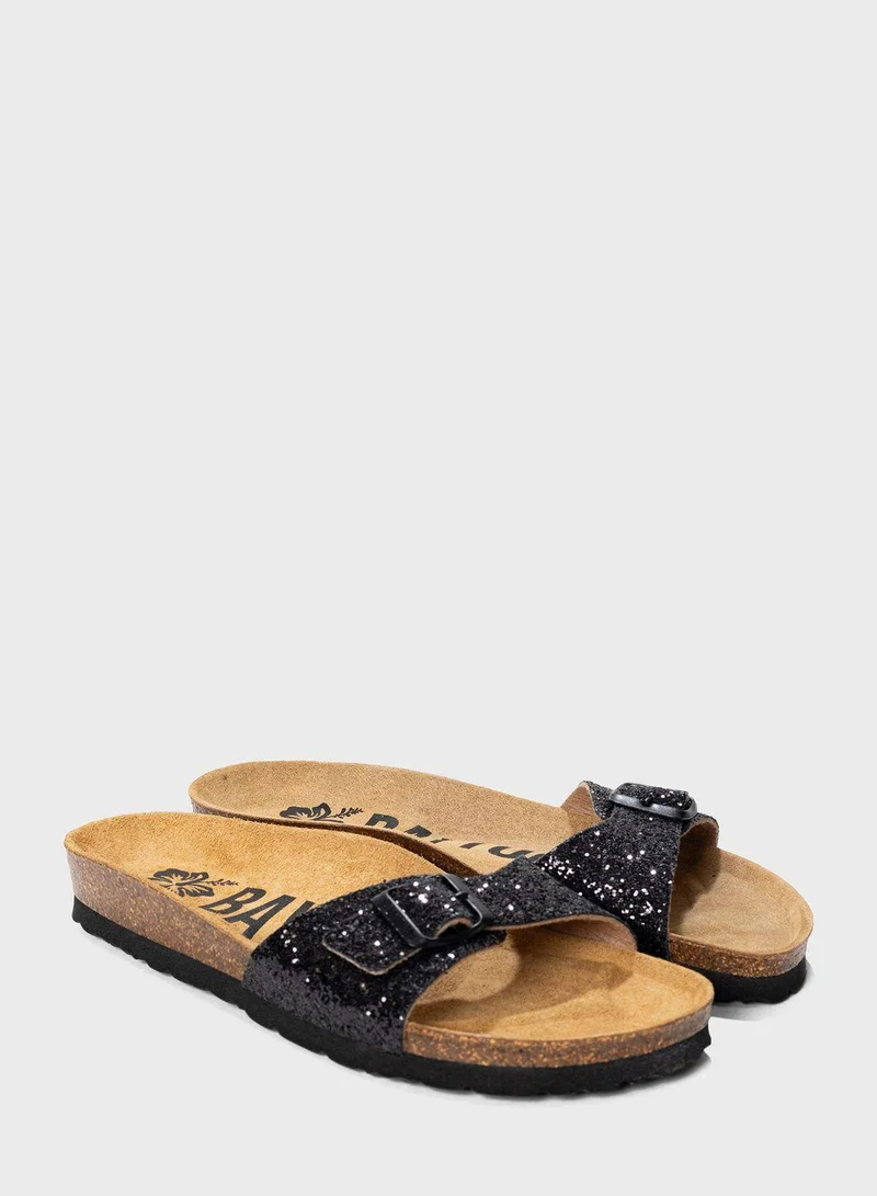 BAYTON Zephyr One Strap Flat Sandals