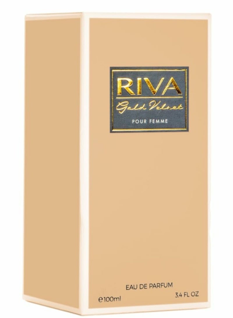 Riva Gold Velvet Eau De Parfum 100ml - Image 3