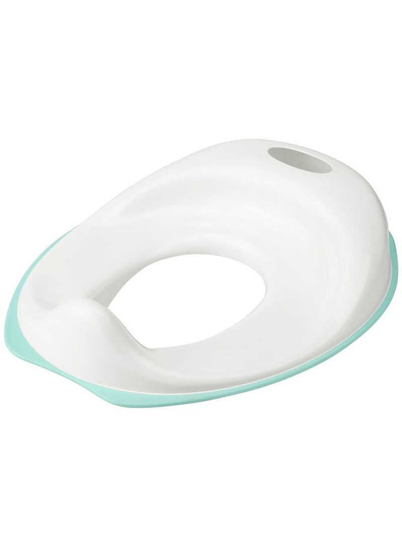 Potty Training Toilet Seat - White/Turquoise - Image 1