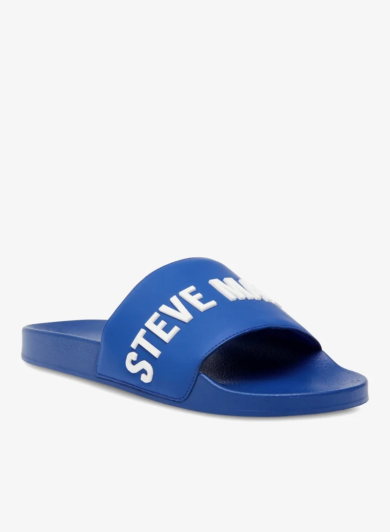 ستيف مادن Steve madden jaxi slide blue men's sandals