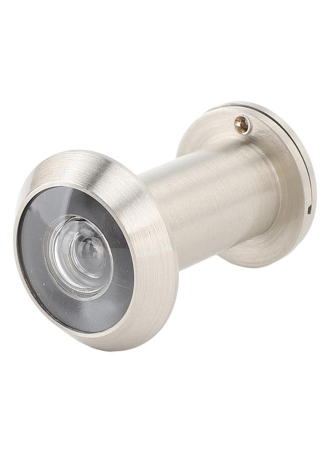 Thoraya Door Viewer Peephole HD Lens 200° Wide Angle Safety Door Viewer with 360 Degree Private Cover Silver  - Image 4