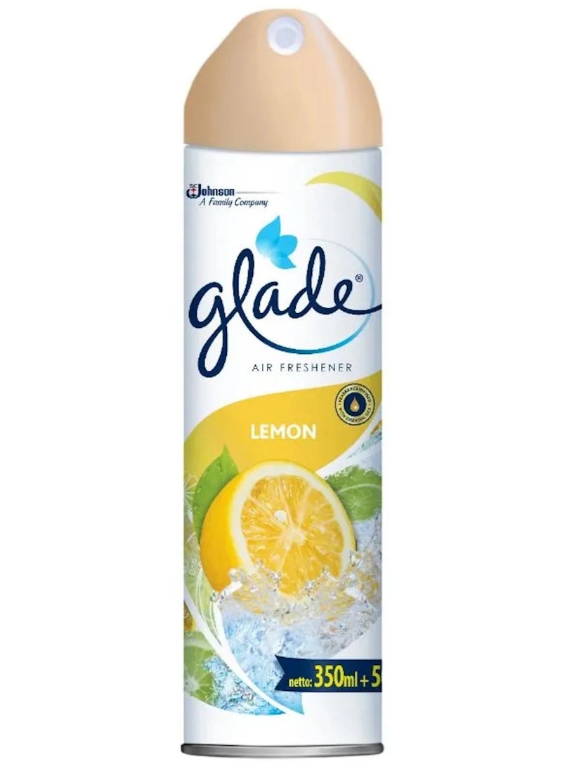 Glade Lemon Scented Imported Air Freshener Canister 350ml