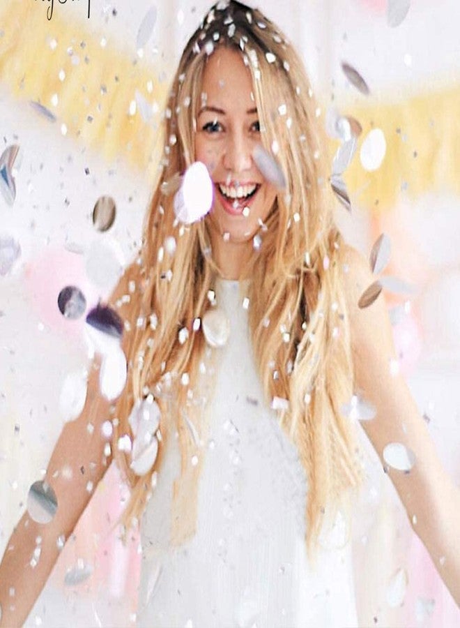 Inn Diary Silver Confetti 10mm Confetti Circles for Party Wedding Decoration 3000 pcs - Image 5