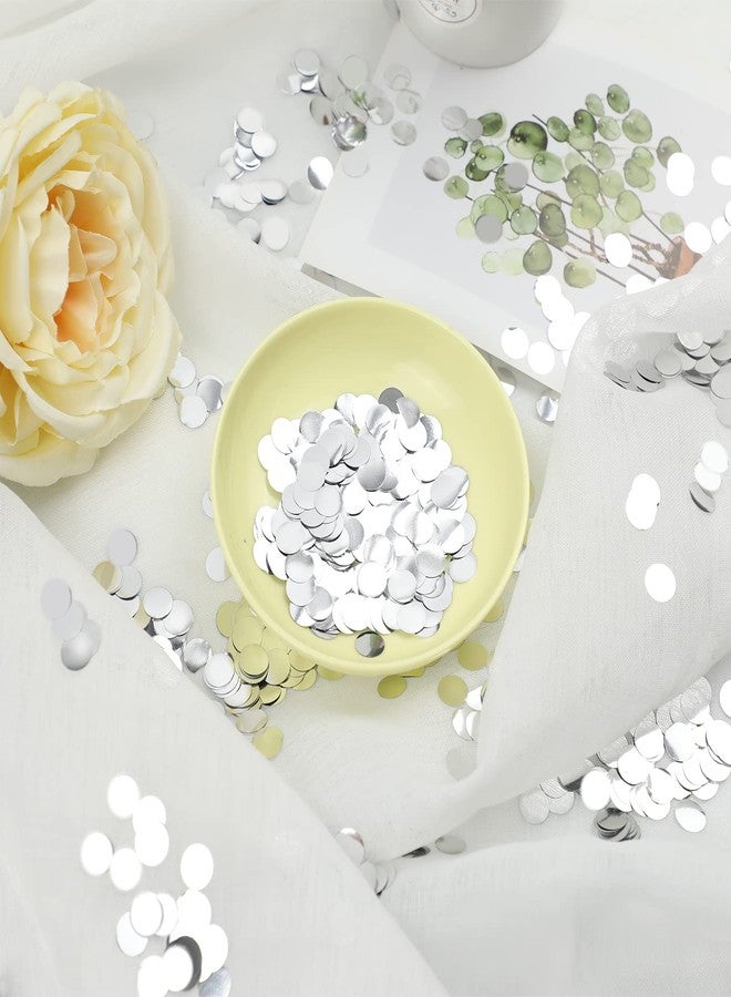Inn Diary Silver Confetti 10mm Confetti Circles for Party Wedding Decoration 3000 pcs - Image 3