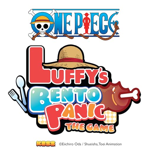 KESS One Piece: Luffy’s Bento Panic Game for Players Ages 10 & Up, Playtime 30 Mins, Anime, Quick to Learn, Feasting Fun: Lunch is Served, with a Side of Panic - Image 5