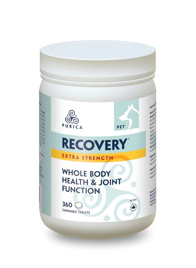 PURICA - Pet Recovery Extra Strength - Dog Supplement - Glucosamine Chews for Large & Small Breed Dogs - Hip & Joint Support - 360 Count (Pack of 1) - Image 1