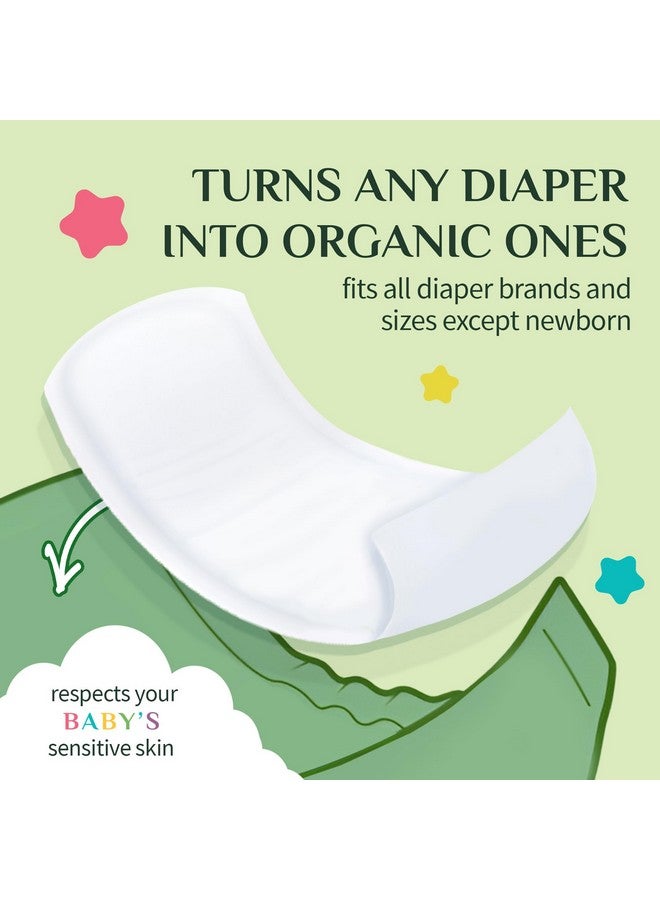 Organyc 100% Certified Organic Cotton Baby Diaper Liner for Sensitive Skin, Fits All Brands and Sizes Diapers Except New Born, 20 Count - Image 3