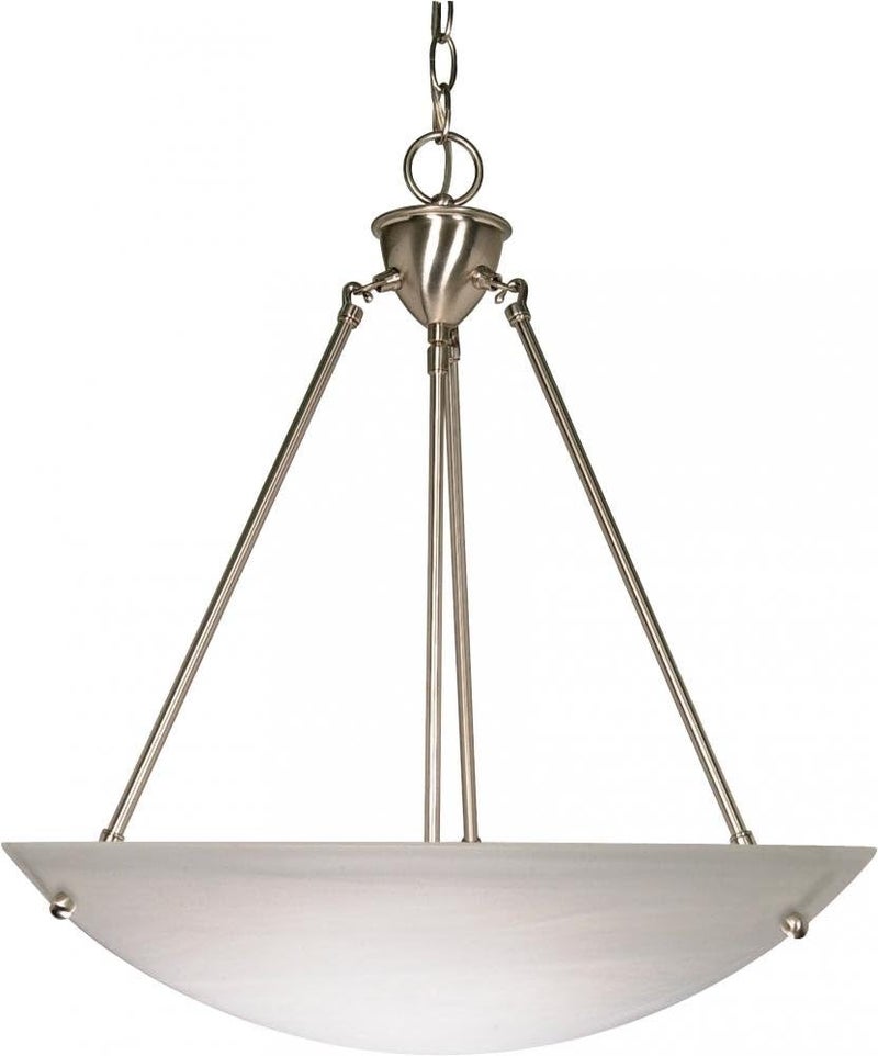 Nuvo Nuvo Lighting 60370 Three Light Pendant Brushed Nickel 