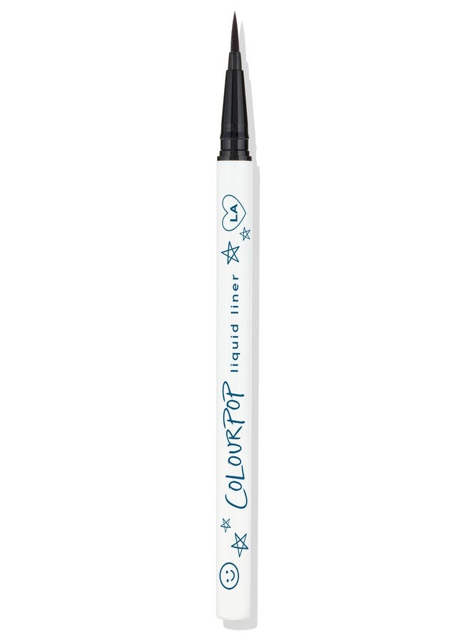 ColourPop BFF Liquid Liner - Precision Felt Tip Liquid Eyeliner Pen - High-Pigment & Buildable Colored Eyeliner with a Transfer Resistant Formula - Crzy (0.02 oz) - Image 1
