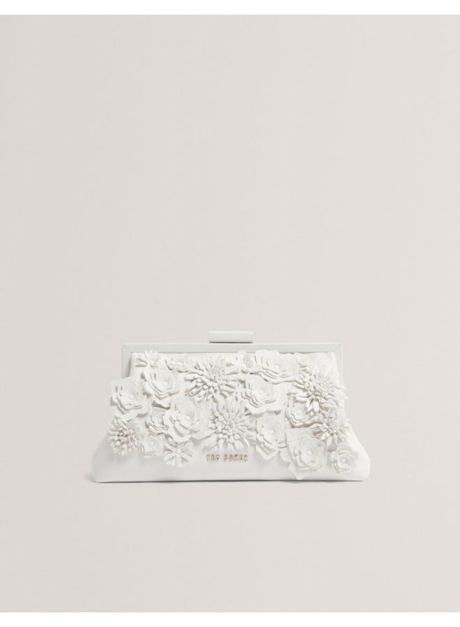 Ted Baker حقيبة كلتش بتطريز ثلاثي الأبعاد على شكل زهرة - Image 1