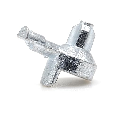 ReplacementScrews 4pcs Billy Bookshelf Pins/Pegs Compatible with IKEA Part 131372 - Zinc Alloy Die-Cast Shelf Supports - Image 3