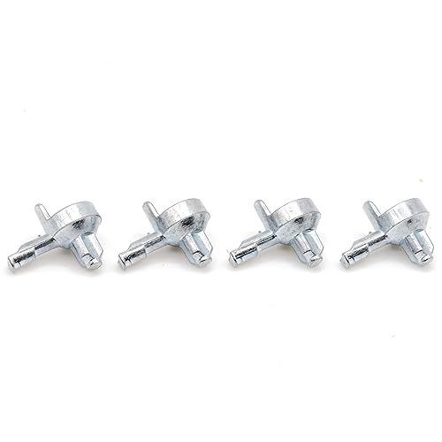 ReplacementScrews 4pcs Billy Bookshelf Pins/Pegs Compatible with IKEA Part 131372 - Zinc Alloy Die-Cast Shelf Supports - Image 5