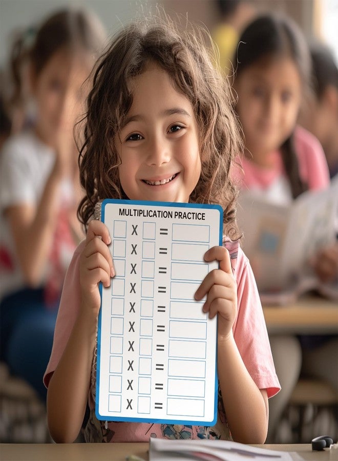 LUHEAGU Dry Erase Multiplication Chart Whiteboard 9" x 12" Multiplication Table Double Sided Times Table Math Manipulatives Educational Tools for Kids Students Classroom and Home - Image 5