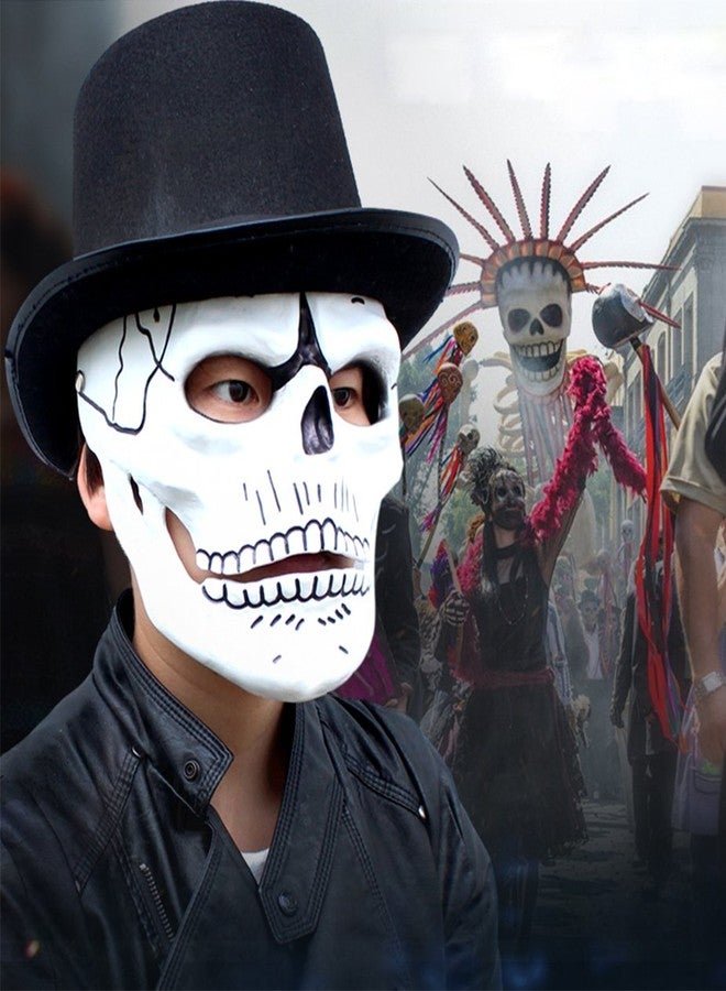 Gmasking Resin Horror Ghost Skull Bone Skeleton Cosplay Mask for Masquerade Halloween Party - Image 1