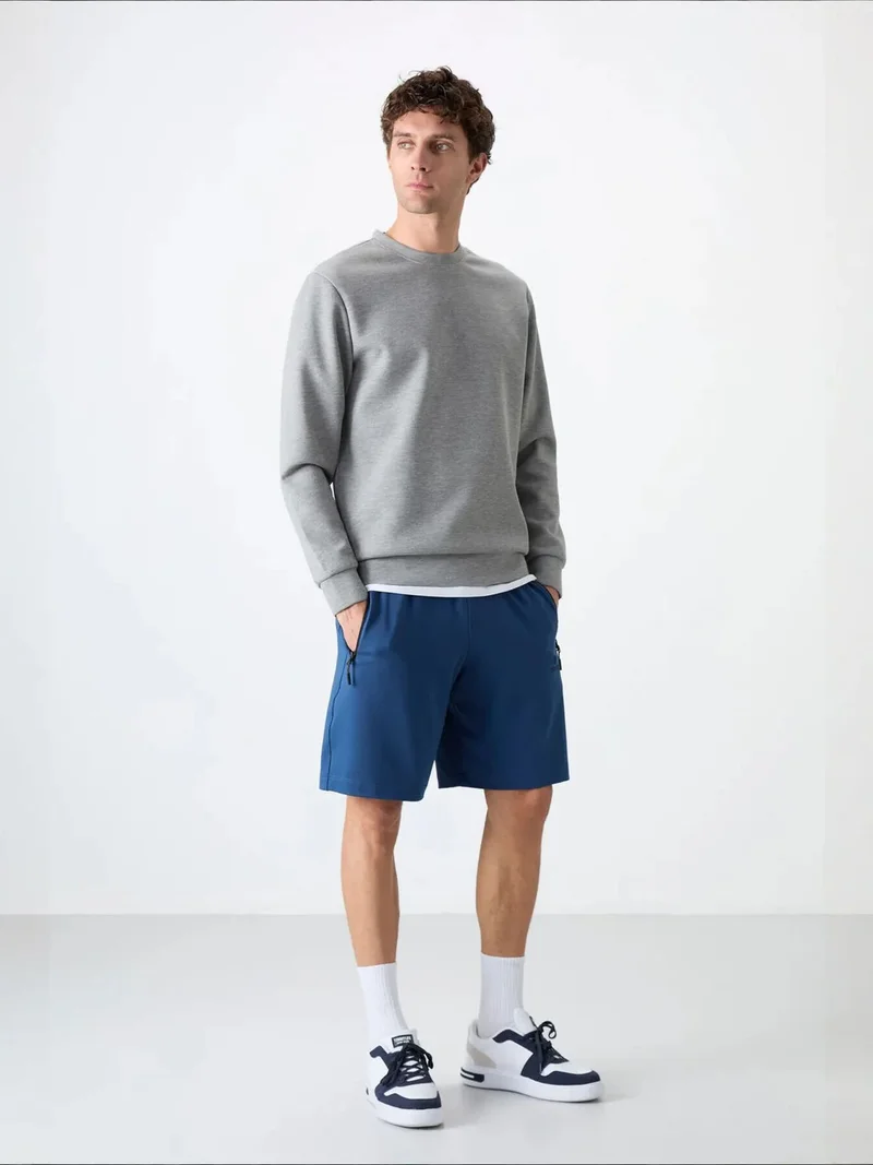 Tommylife Sage Green TOMMY Men's Jersey Shorts for Men | Best Price UAE