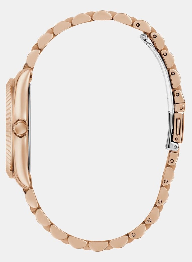 GUESS Ladies Rose Gold Tone Multi-function Date Watch - Image 2