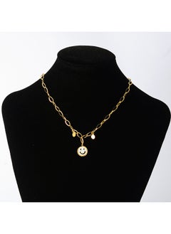 Akher el Ankoud Smile pendant circular chain  - Image 1