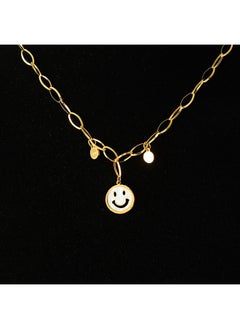 Akher el Ankoud Smile pendant circular chain  - Image 2
