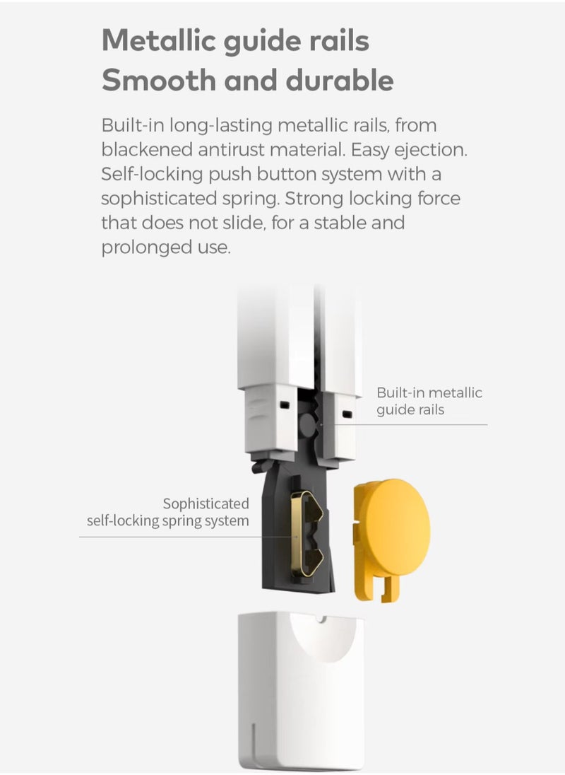 HOTO Utility-cutter– HOTO Ergonomic Design, 18mm Anti-Rust , Self-Locking Mechanism, Metal Guide Rails, Cutting Groove – Gray – QWMGD001  - Image 4