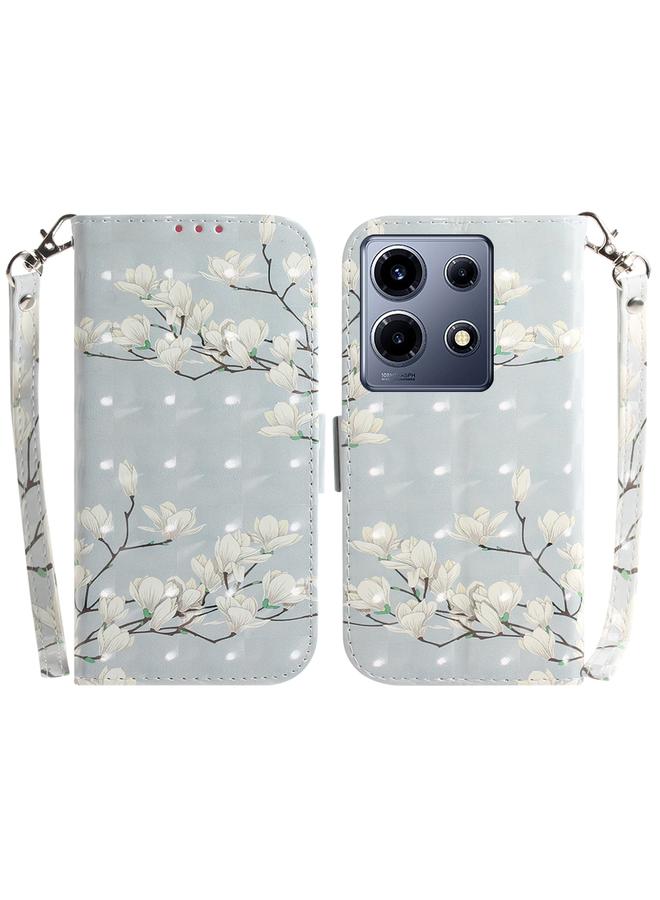 Zaboon Case For Infinix Note 30 VIP 3D Colored Horizontal Flip Leather Phone Case - Image 1