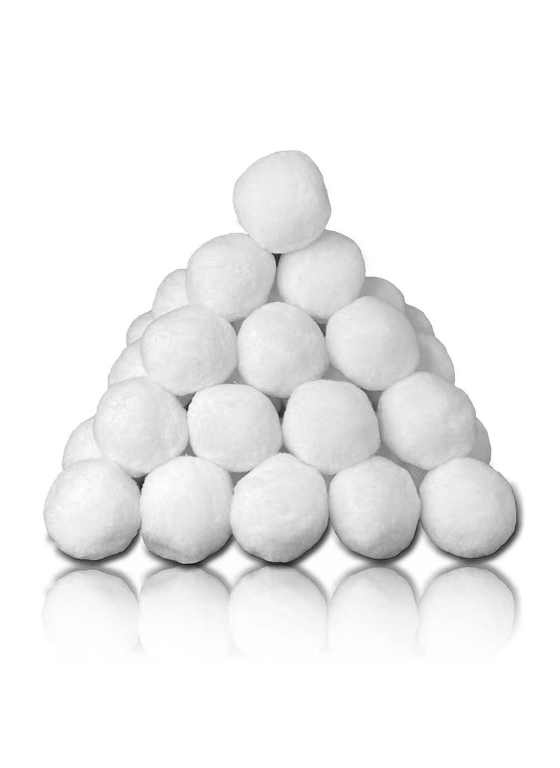 Supoice Supoice 30 Pack Snow Fight Balls 3 Inch Large Size Christmas  Winter Holiday Realistic Fake Snow Toys for Indoor  Outdoor Snow Fight  Toss Game 