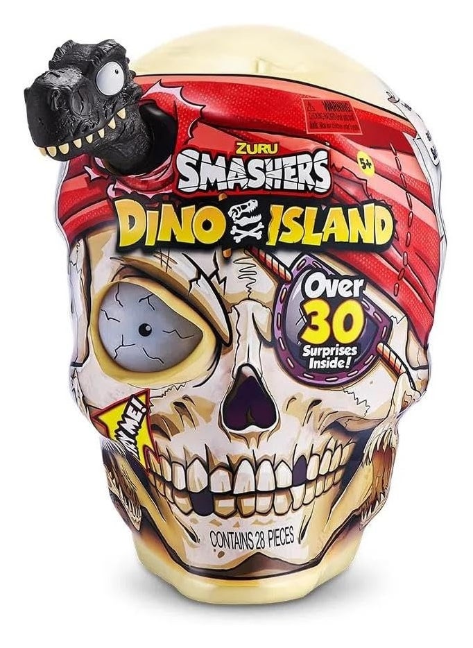 SMASHERS Giant Skull Dino Island S1 ZUR-7488 | Uncover Dino Treasures & Skull Surprises!  - Image 5