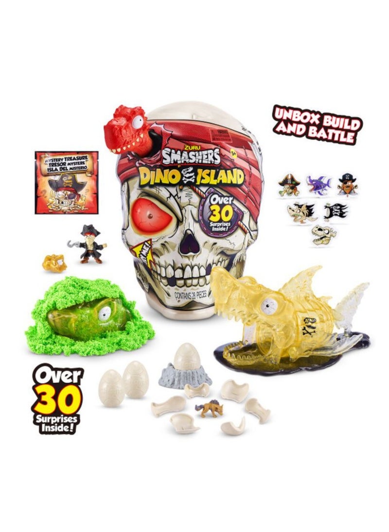 SMASHERS Giant Skull Dino Island S1 ZUR-7488 | Uncover Dino Treasures & Skull Surprises!  - Image 1
