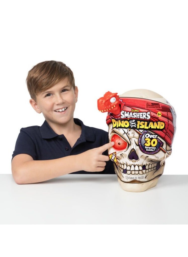 SMASHERS Giant Skull Dino Island S1 ZUR-7488 | Uncover Dino Treasures & Skull Surprises!  - Image 2