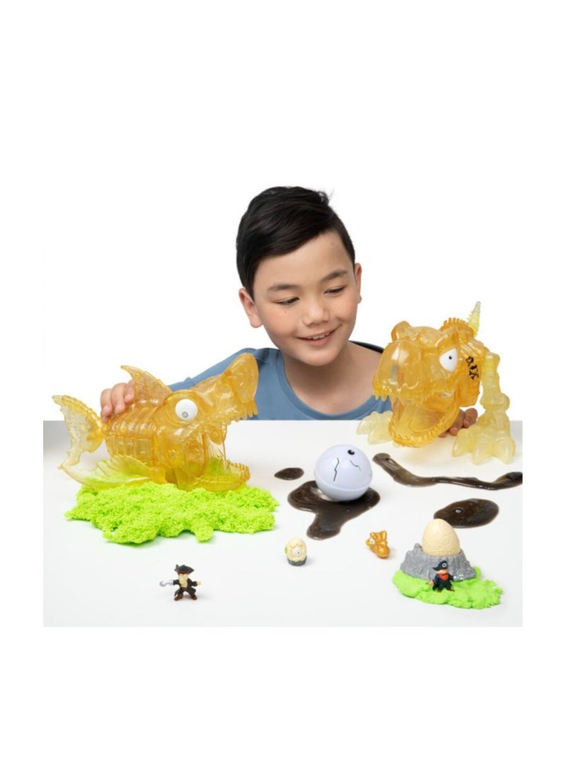 SMASHERS Giant Skull Dino Island S1 ZUR-7488 | Uncover Dino Treasures & Skull Surprises!  - Image 3