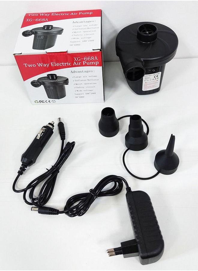 HomarKet - Electric Air Mattress Portable Camping Pump - Image 1