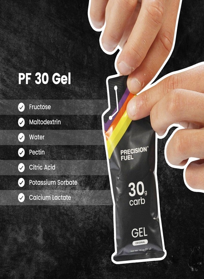 Precision Hydration Precision Fuel PF30 Energy Gels - Mild, Neutral Flavour Running Gels for Endurance Athletes, 30g Carbohydrate, Easy-to-Digest, Perfect for Running & Long-Duration Sports (Pack of 15) - Image 3
